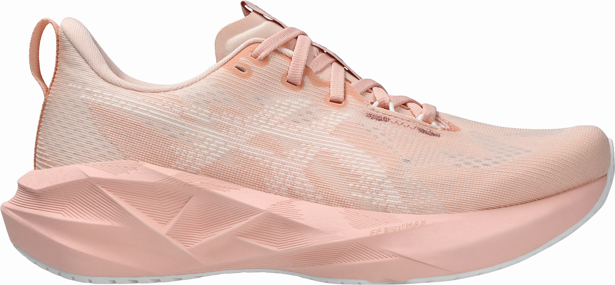Asics NovaBlast 5 Womens Running Shoes - Pink Biomechanical Arch Plate afternoon running footwear