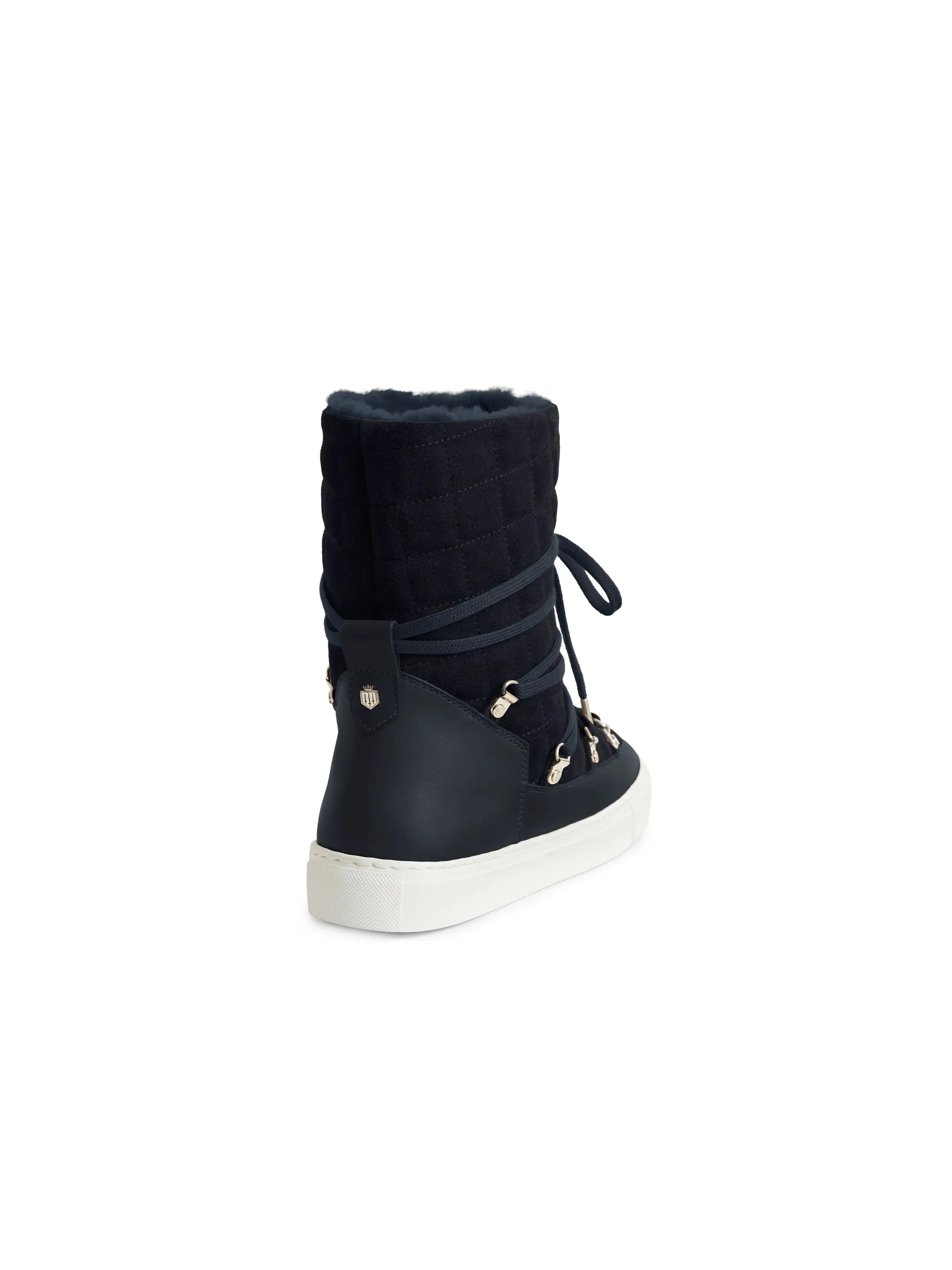 Aspen - Navy Suede Active Lifestyle High Traction Weather Resistant User