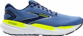Brooks Glycerin 21 Mens Running Shoes - Blue running in dark colors