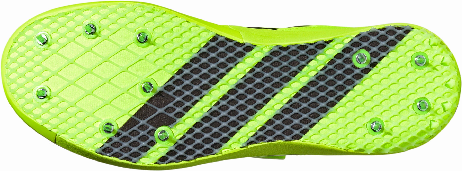 adidas Adizero Javelin Field Event Spikes - Yellow Non Slip Outsole Grip Agile Fit