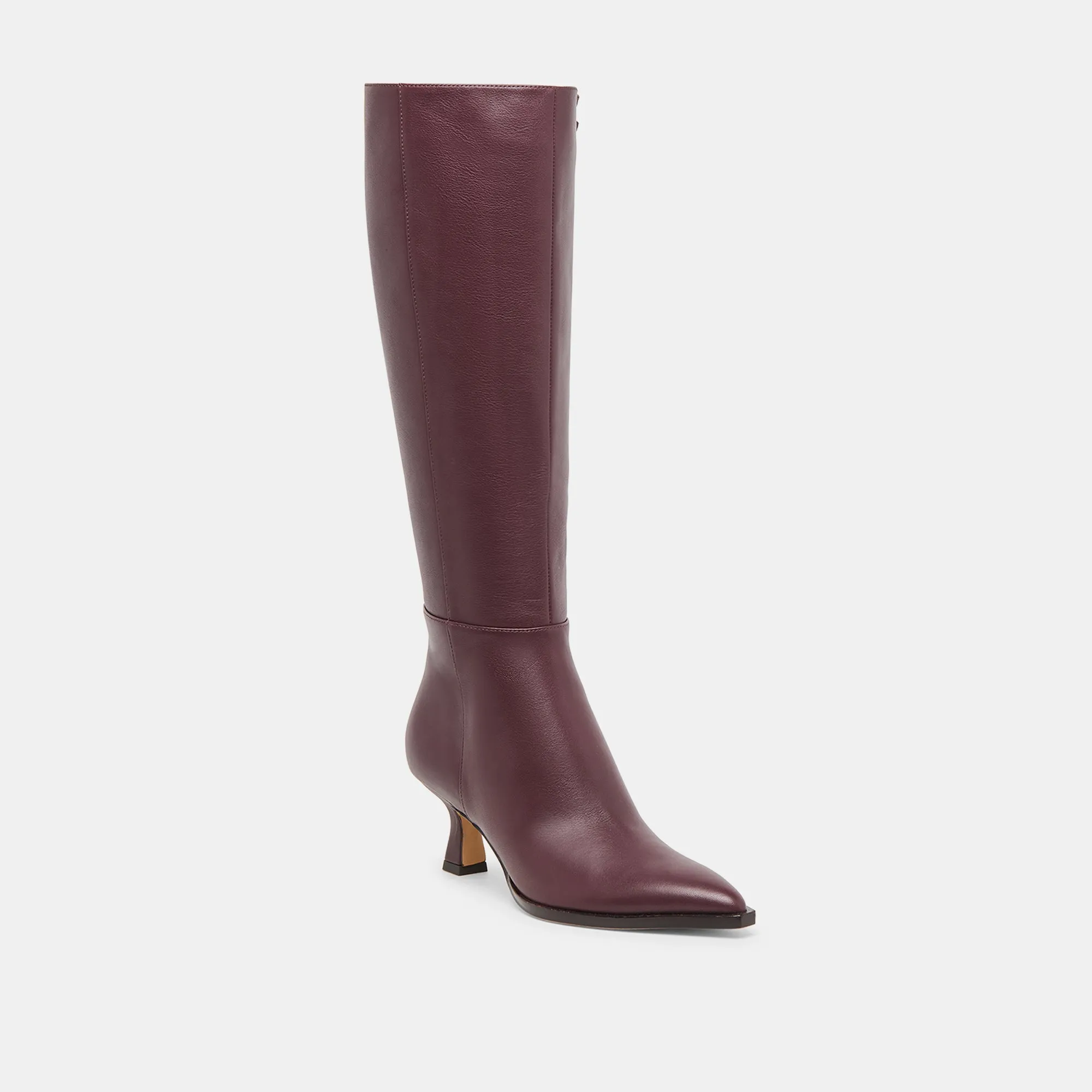 Utility Style Heat-resistant AUGGIE BOOTS WINE LEATHER