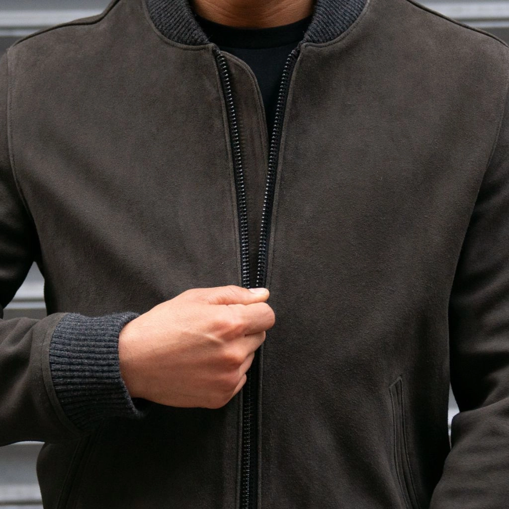 Bomber Jacket | Dark Grey Prospect full-zip