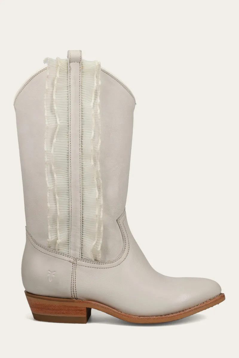 Workwear Style Impact Resistant Heel Billy Pull On Ruffle