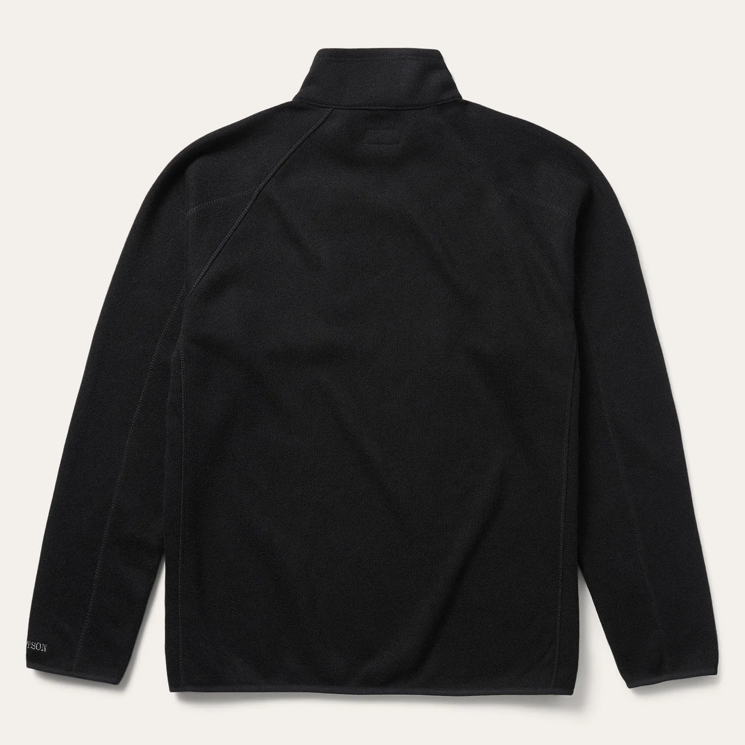 Logo Free Style Black Pullover Knit Sweater