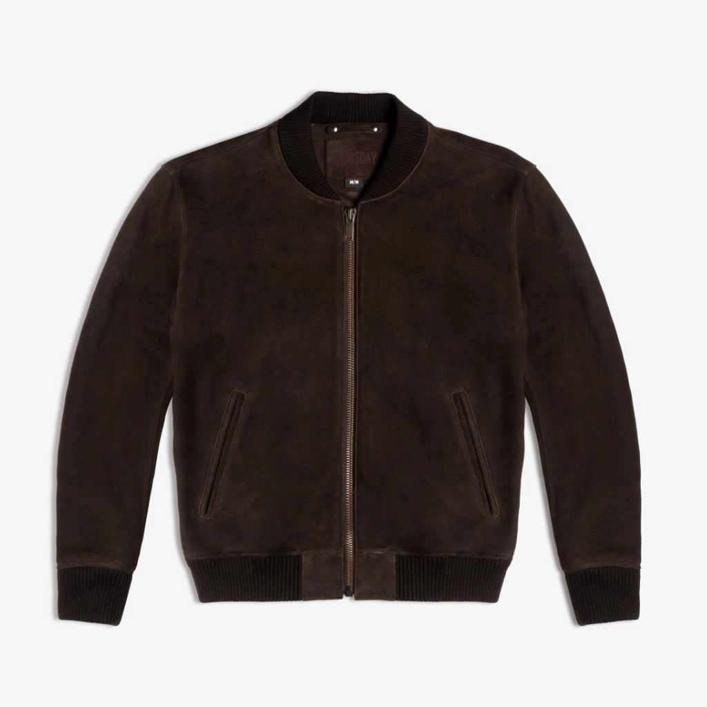 Bomber Jacket | Espresso Fleece Lined