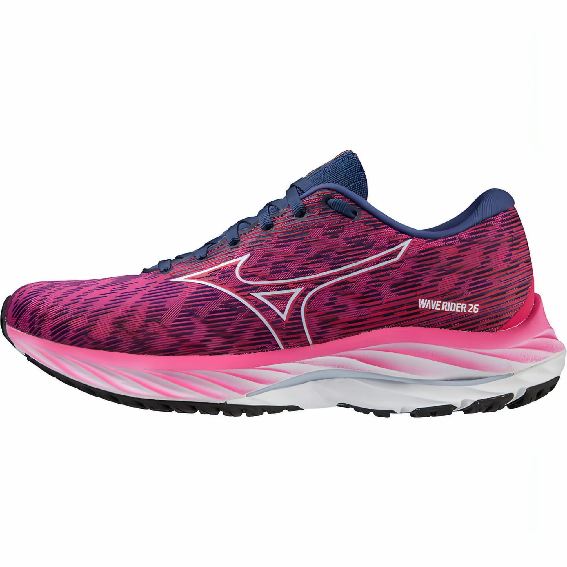 Mizuno Wave Rider 26 Womens Running Shoes - Pink running for relaxation