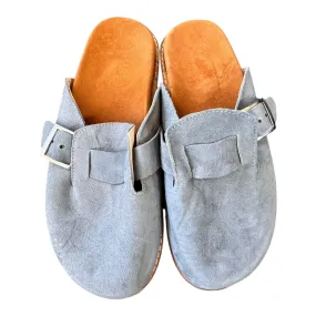 Shoes Flats By ZAMARLA In Blue, Size:7 Country Step