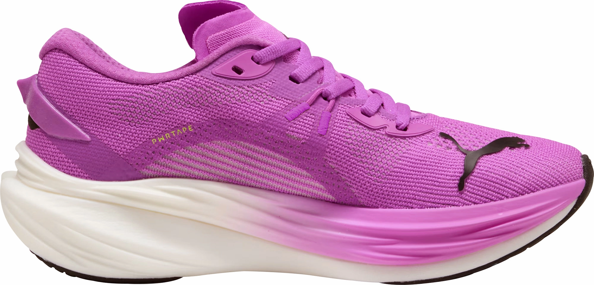 Puma Deviate Nitro 3 Womens Running Shoes - Purple Body Support running on concrete shoes