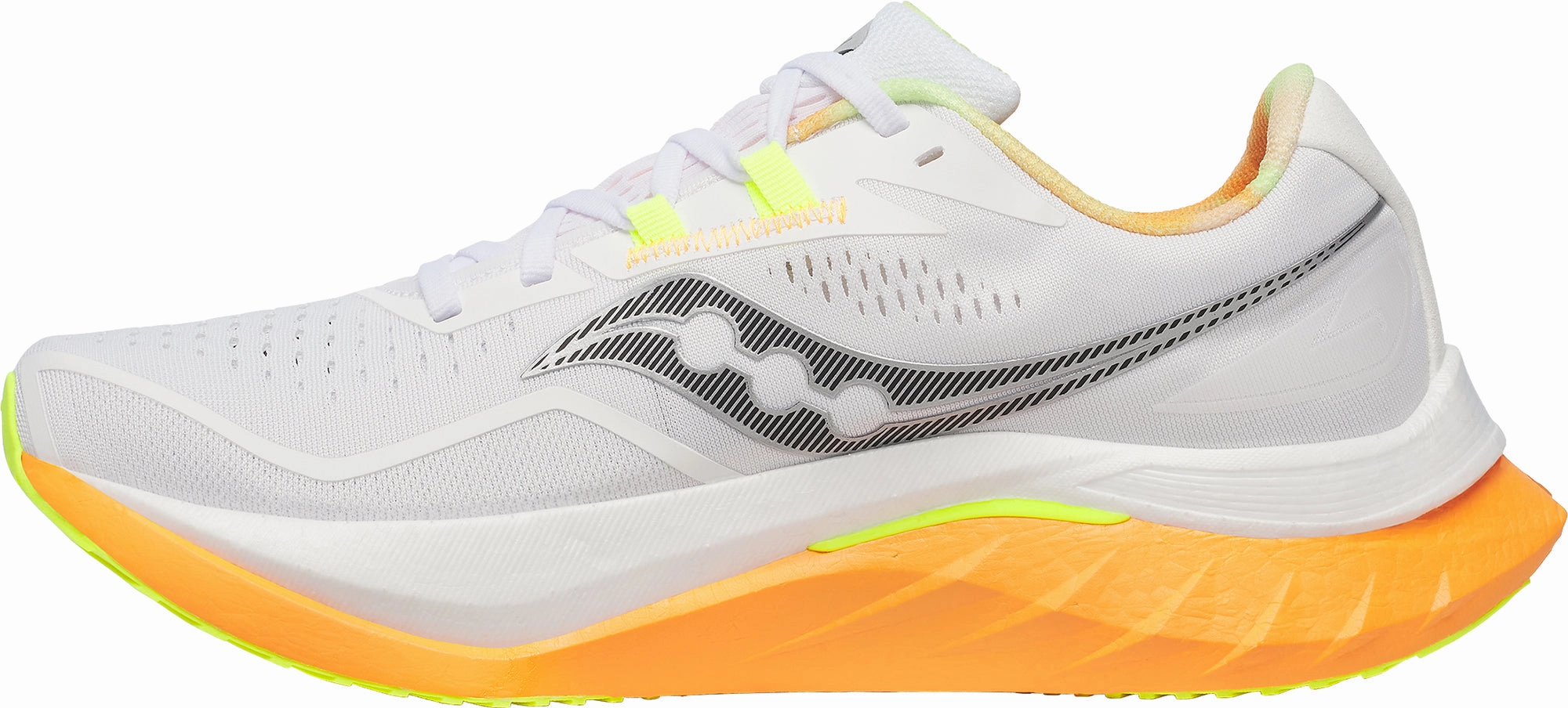 Saucony Endorphin Speed 4 Mens Running Shoes - Grey Flexible Laces