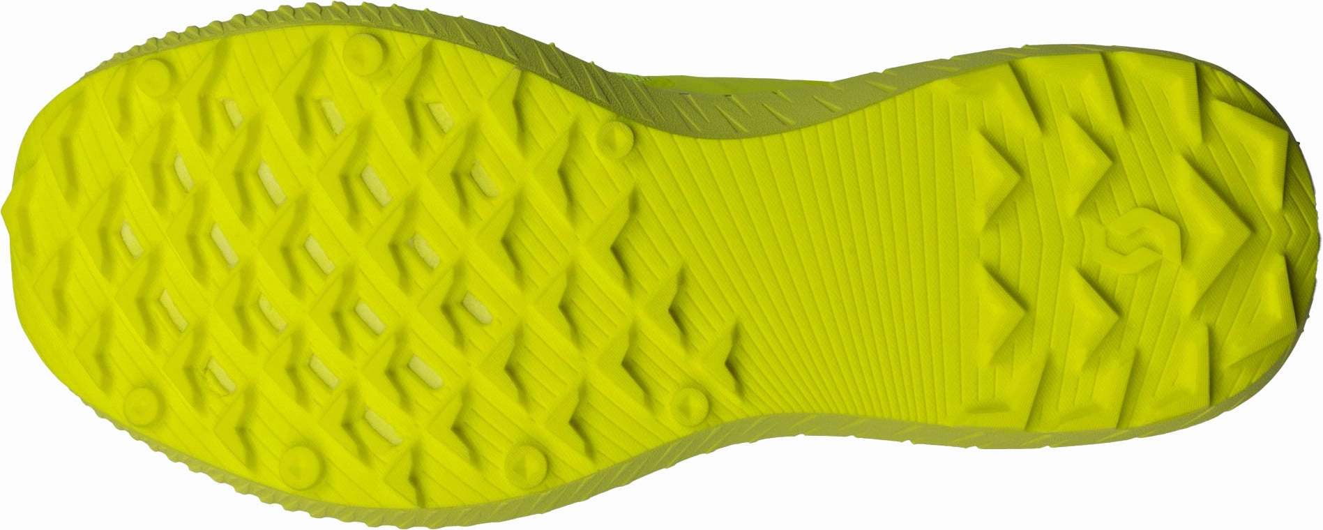 Scott Kinabalu RC 3 Mens Trail Running Shoes - Yellow running in an overpass area shoes running in a tram station area shoes