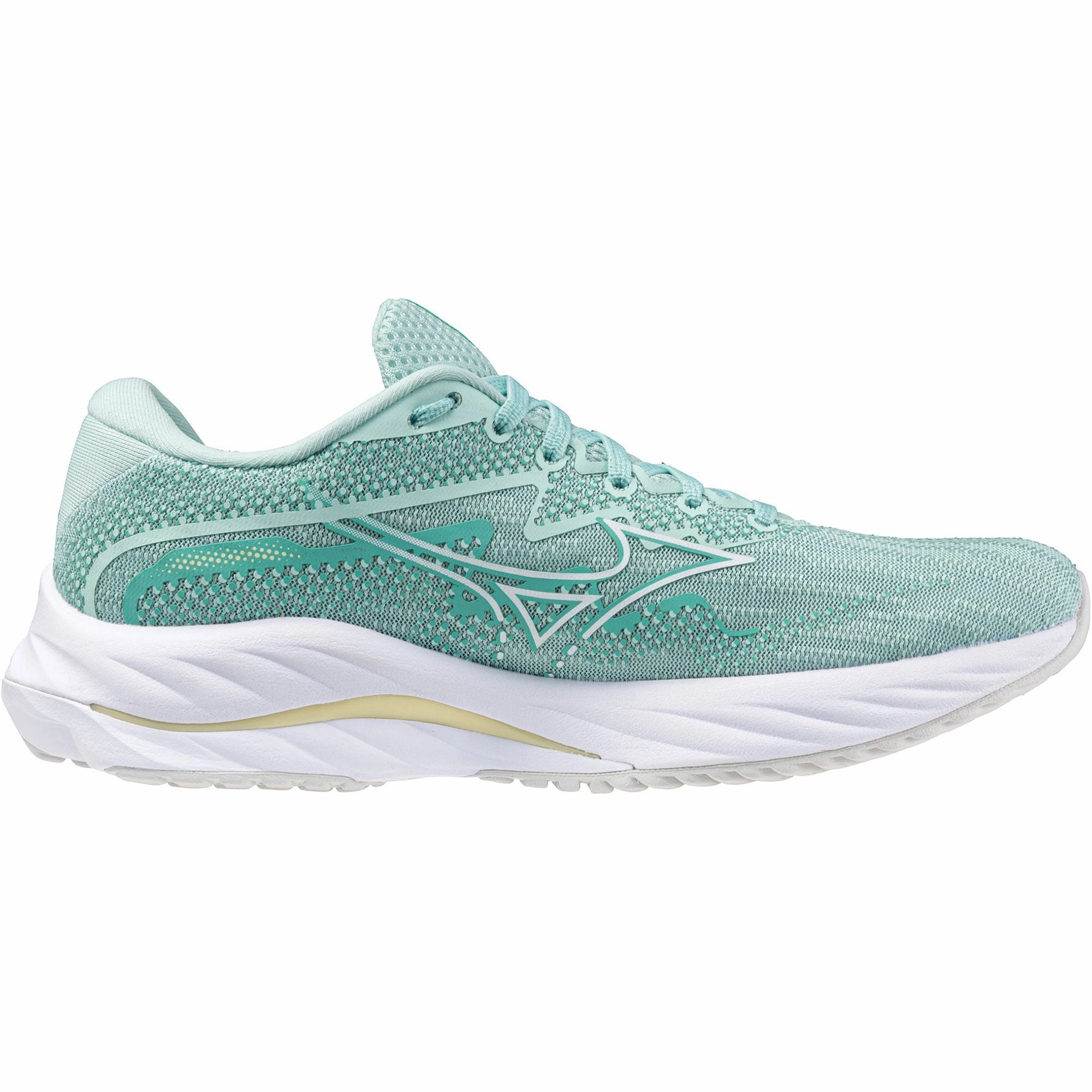 Adventure Mizuno Wave Rider 27 Womens Running Shoes - Green