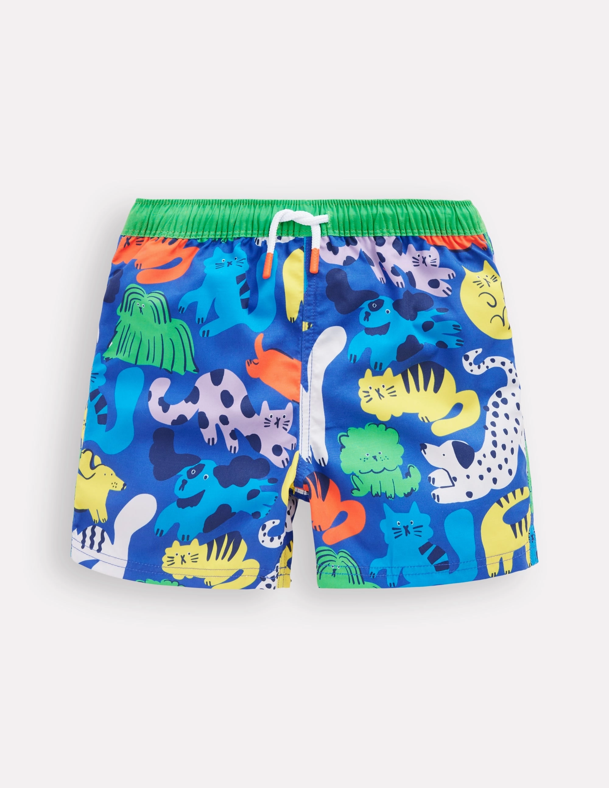 Swim Shorts-Rainbow Pets On-The-Go water sports gear