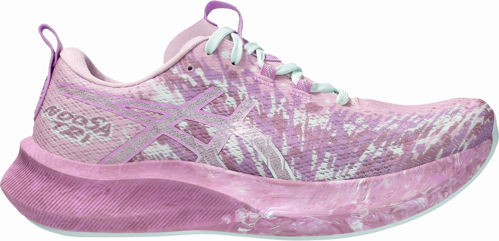 Asics Noosa Tri 16 Womens Running Shoes - Pink Lightweight Mesh Shoes antimicrobial upper shoes