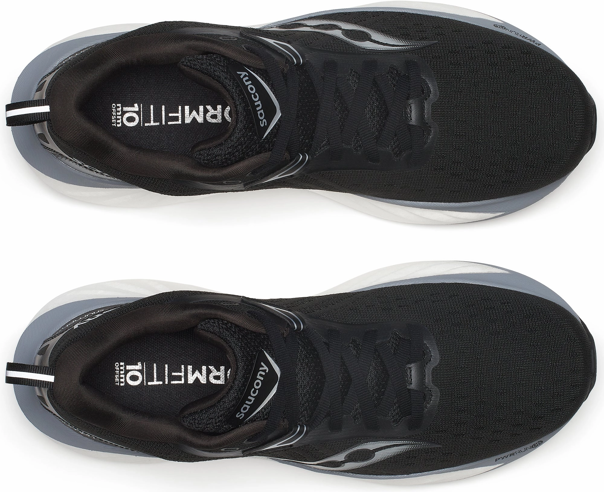 Saucony Triumph 22 Mens Running Shoes - Black Quick Drying Inner Liner