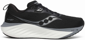 Saucony Triumph 22 Mens Running Shoes - Black Omni-grip dirt running