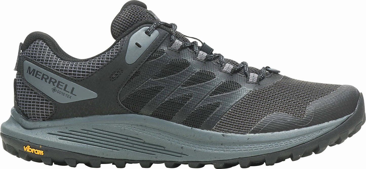 Merrell Nova 3 GORE-TEX Mens Trail Running Shoes - Black Soft Material
