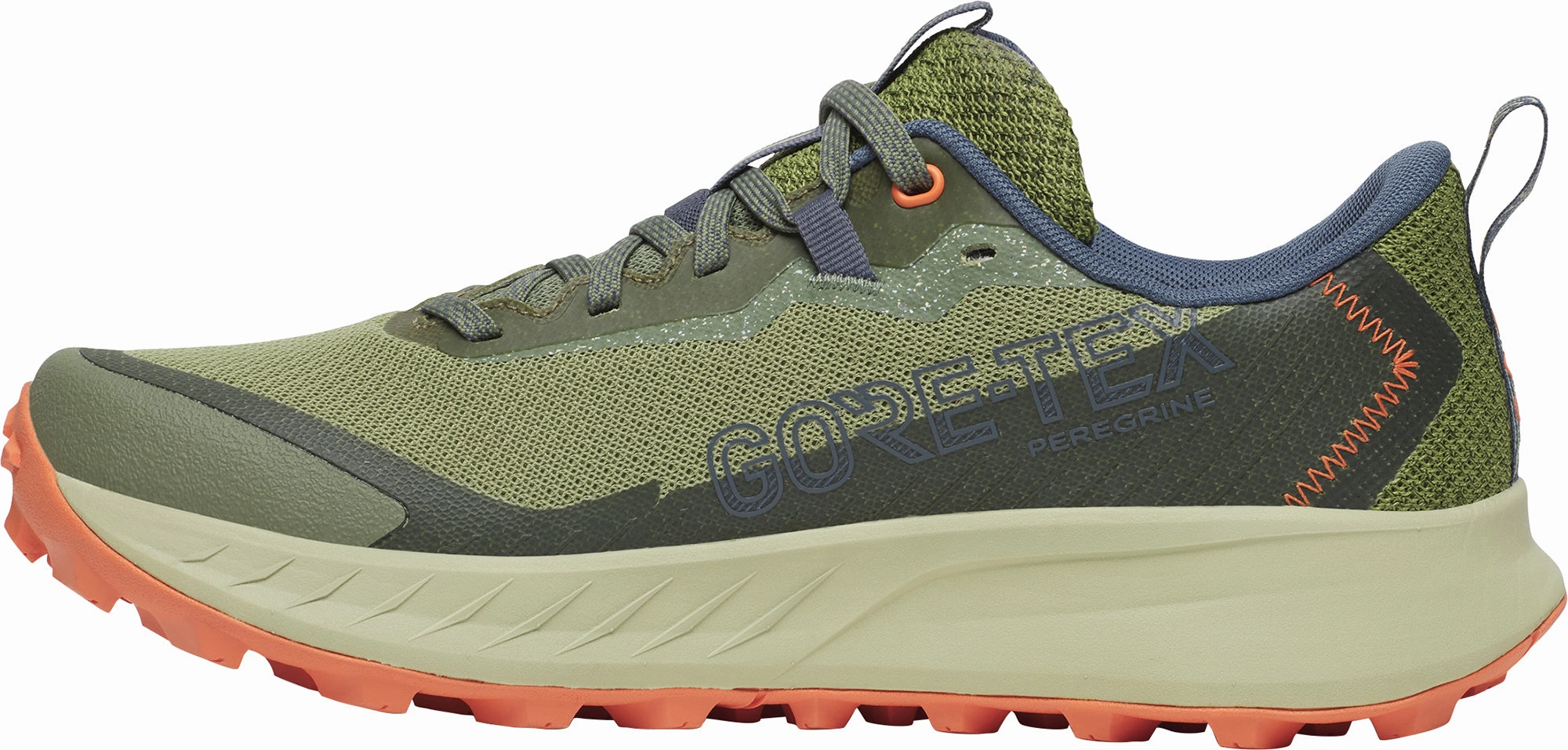 Water resistant coating Saucony Peregrine 15 GORE-TEX Womens Trail Running Shoes - Green