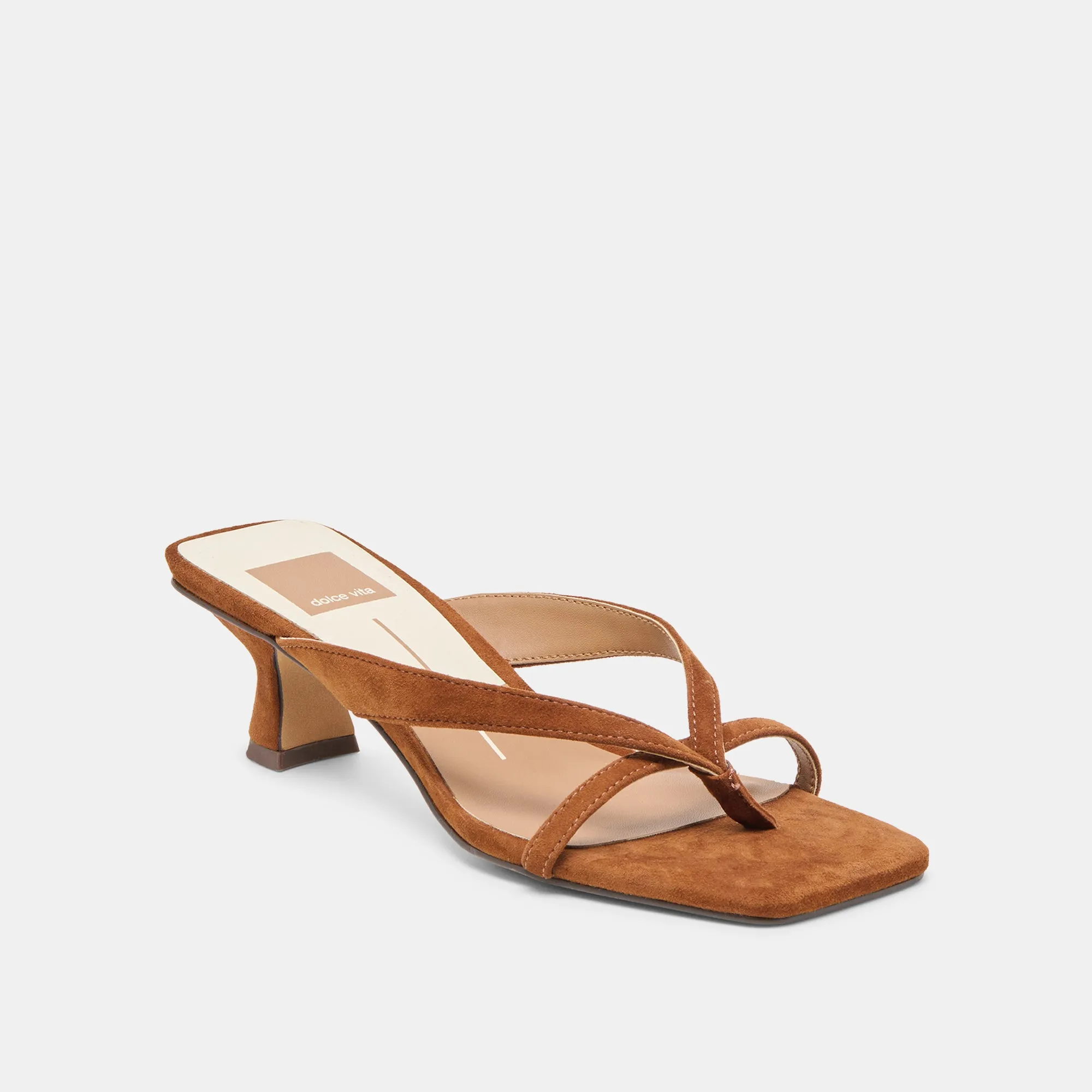 Clear Shape BREVEL HEELS DK BROWN SUEDE