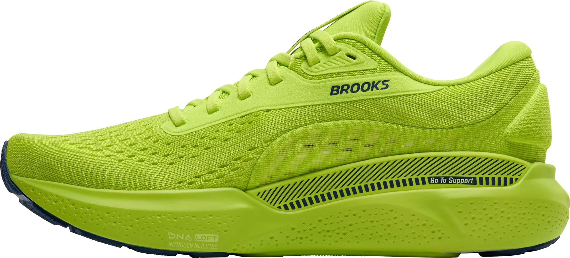Brooks Adrenaline GTS 24 Mens Running Shoes - Green simple design cold - resistant shoes