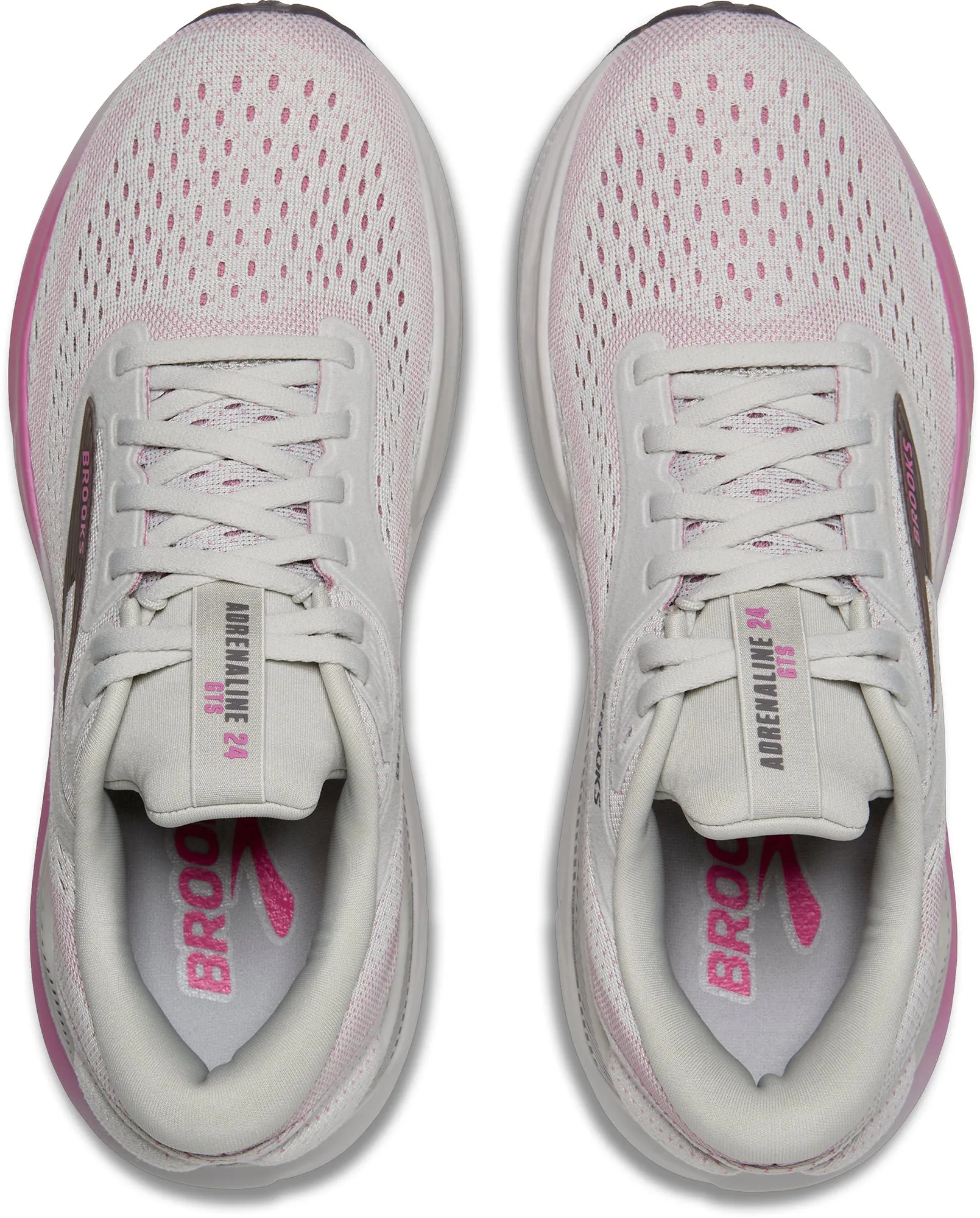 running in a lake area shoes Brooks Adrenaline GTS 24 Womens Running Shoes - Beige