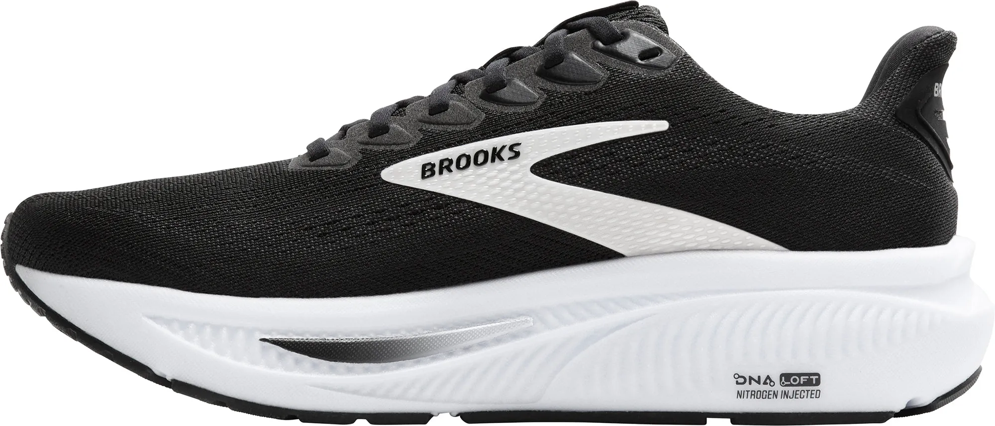 Energy Return Technology Brooks Ghost 17 Mens Running Shoes - Black