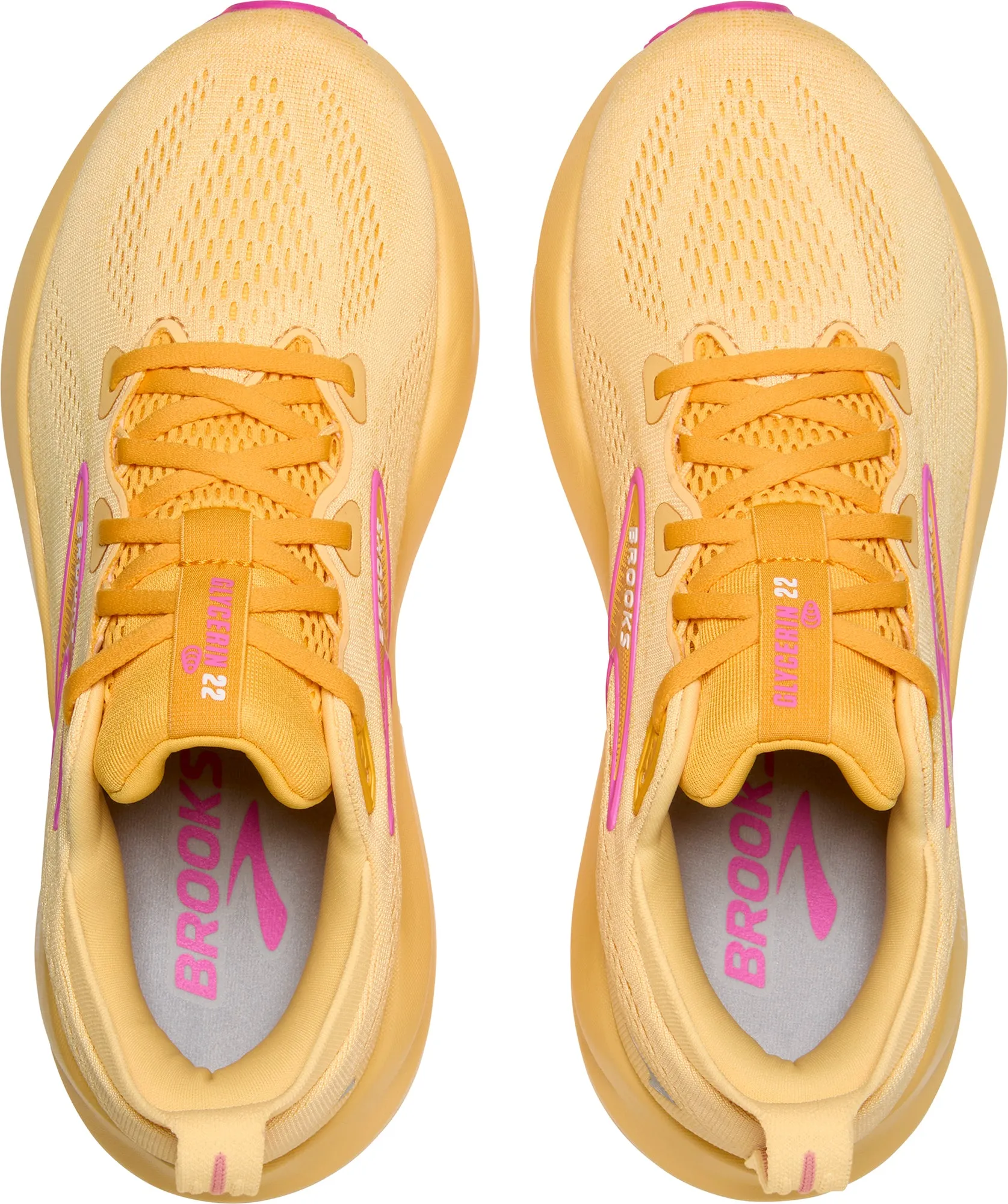 The North Face Ultra kids' comfort Brooks Glycerin 22 Womens Running Shoes - Orange