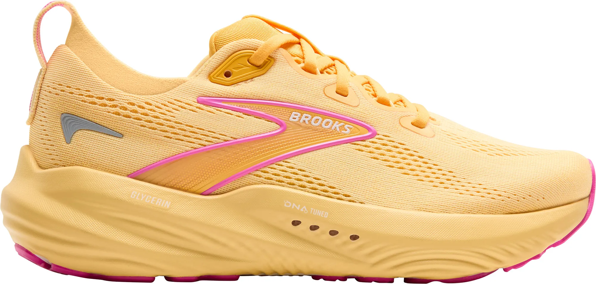 running in a boardwalk area shoes beginner - friendly shoes Brooks Glycerin 22 Womens Running Shoes - Orange
