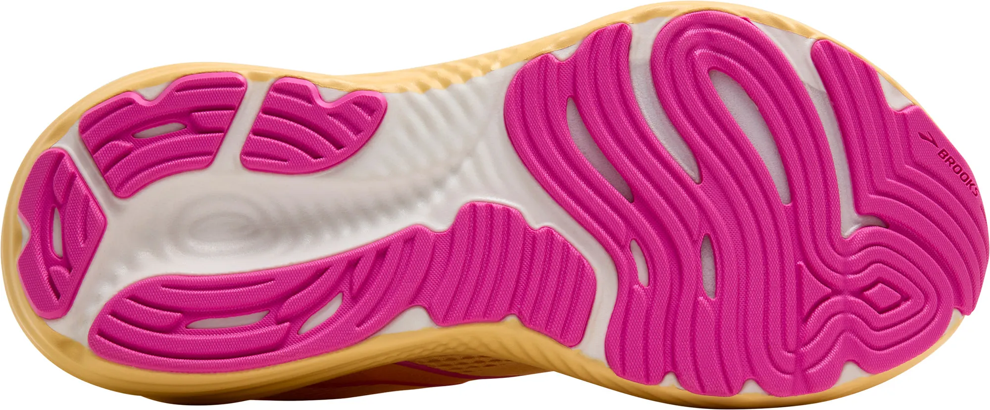 Brooks Glycerin 22 Womens Running Shoes - Orange Cross Vector Flex Grooves