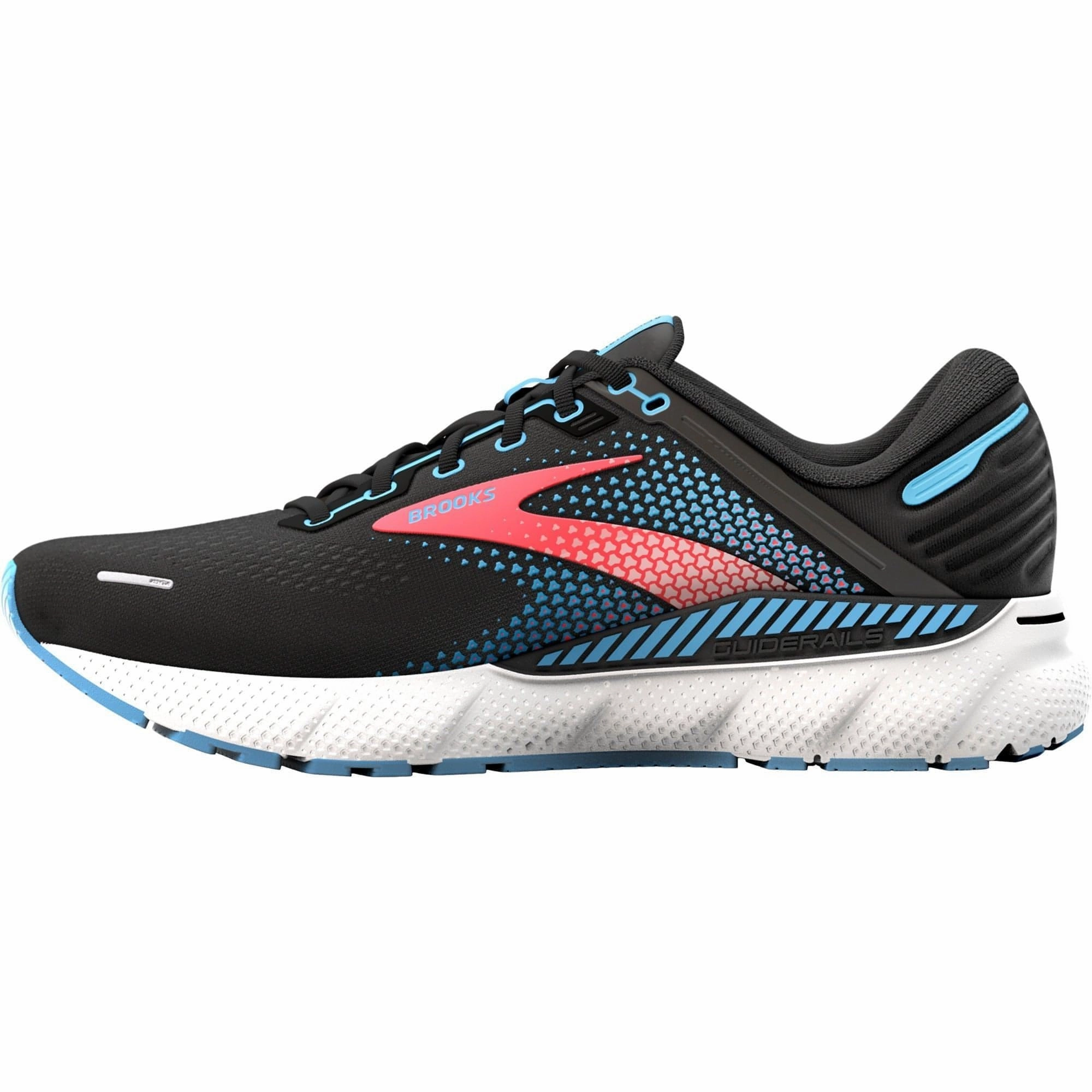Cross Over Ventilation System Brooks Adrenaline GTS 22 Womens Running Shoes - Black