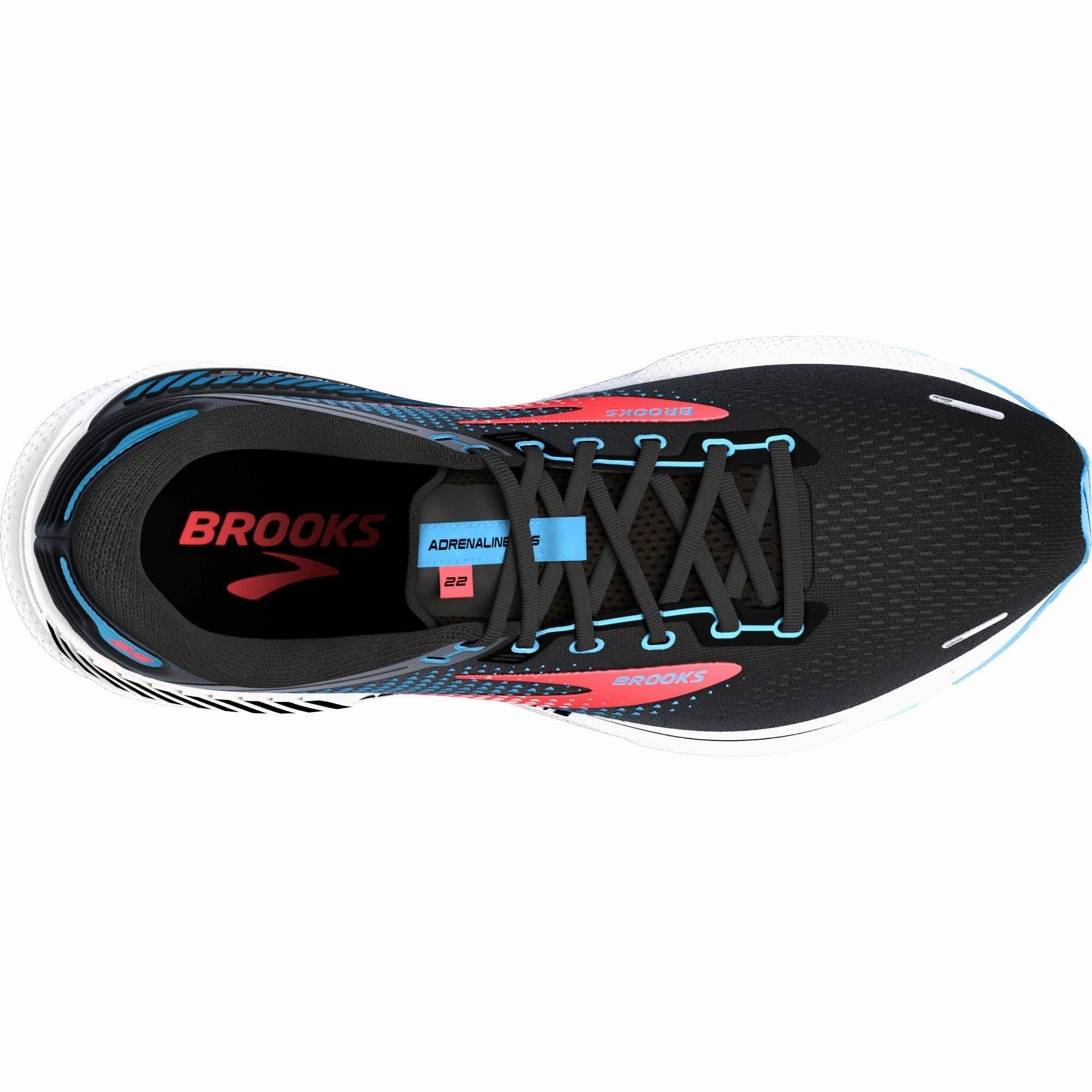 Brooks Adrenaline GTS 22 Womens Running Shoes - Black track - and - field shoes