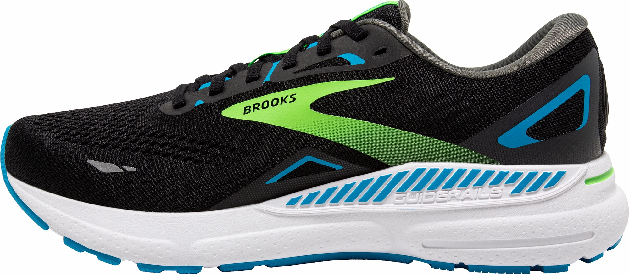 padded collar running shoes Brooks Adrenaline GTS 23 WIDE FIT Mens Running Shoes - Black