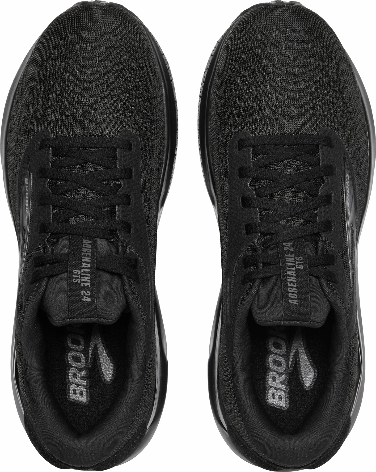 Brooks Adrenaline GTS 24 Mens Running Shoes - Black for exercise Ultra Flexibility