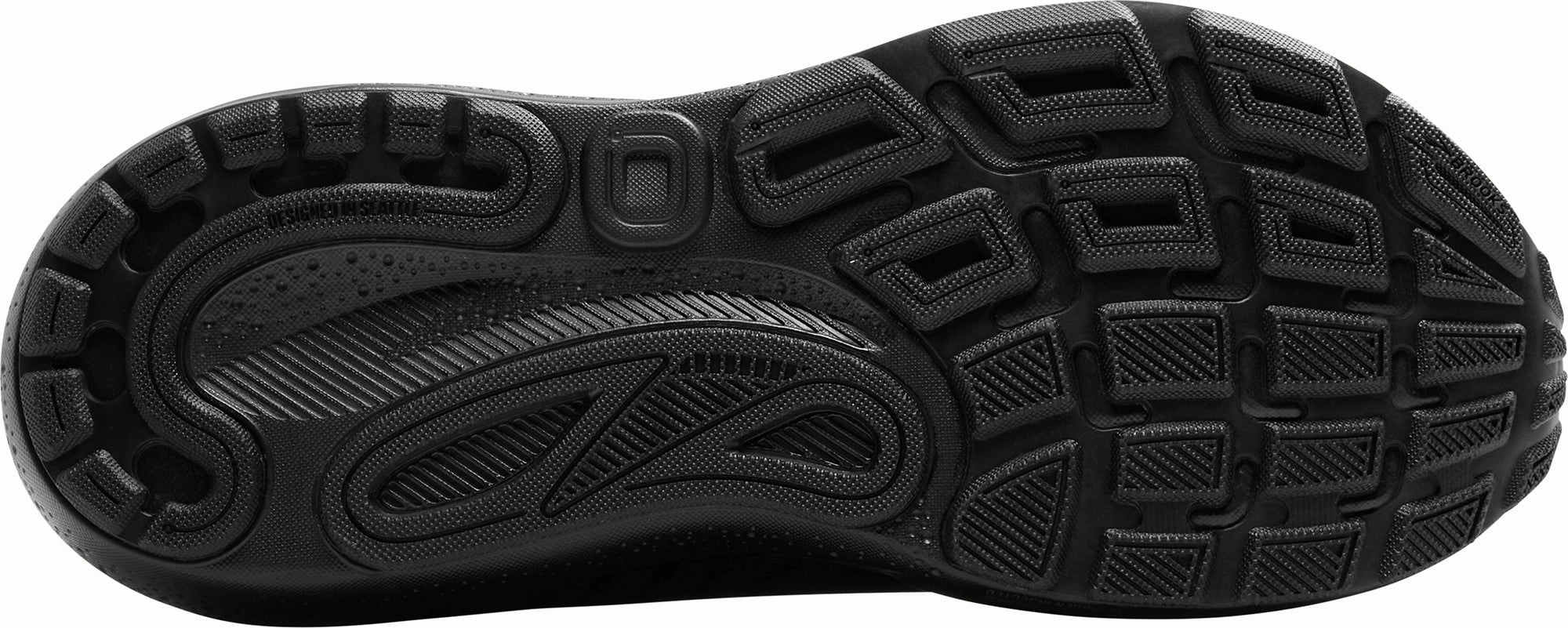Brooks Adrenaline GTS 24 WIDE FIT (4E) Mens Running Shoes - Black running in mud shoes