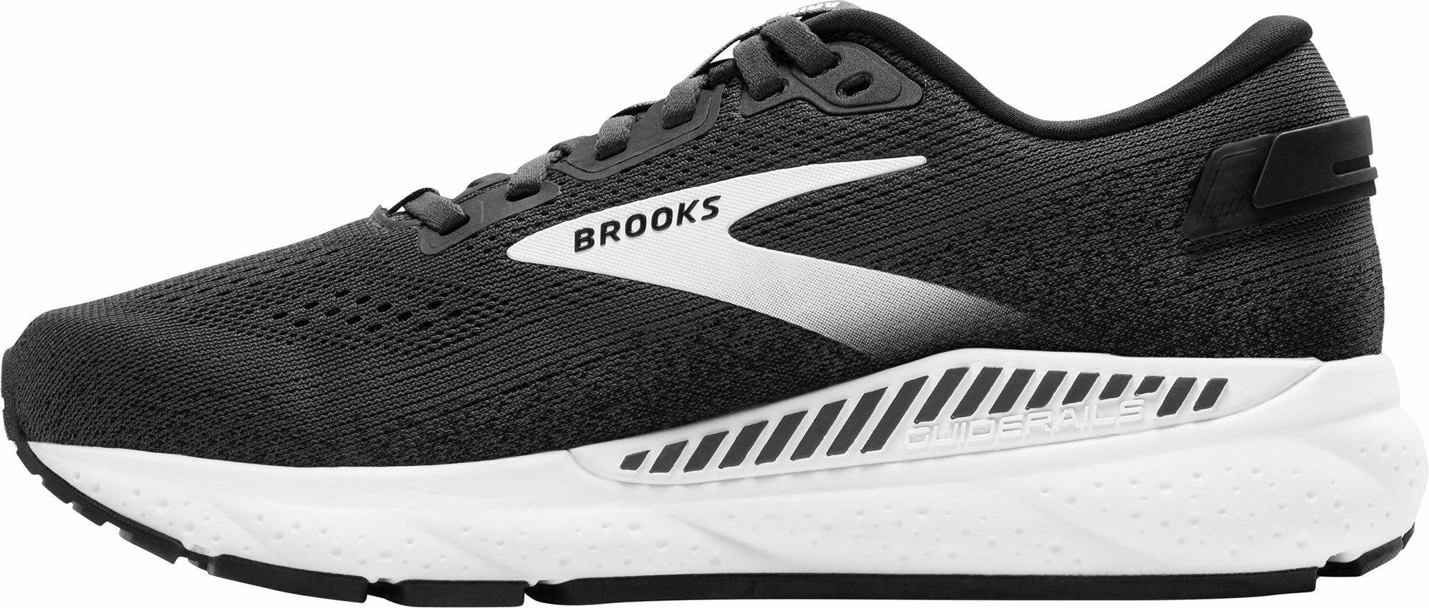 Brooks Ariel GTS 24 WIDE FIT Womens Running Shoes - Black Lightweight Reinforced Toe Cap Airflow Optimized Design