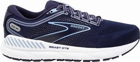 Brooks Beast GTS 23 Mens Running Shoes - Navy Thermo Bonded Seams globally - sourced