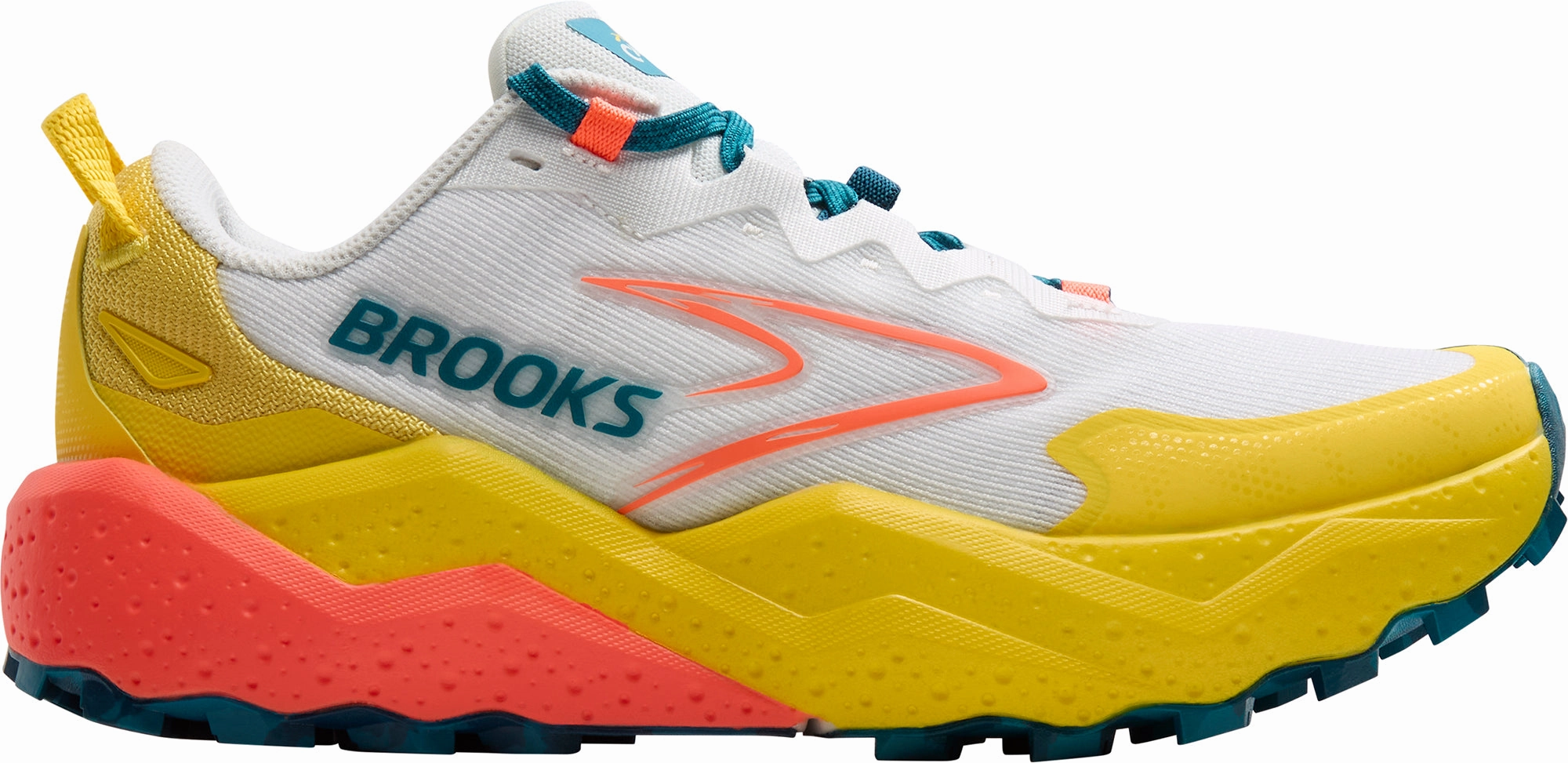 Brooks Caldera 8 Womens Trail Running Shoes - White Gel Infused personalized - fit shoes