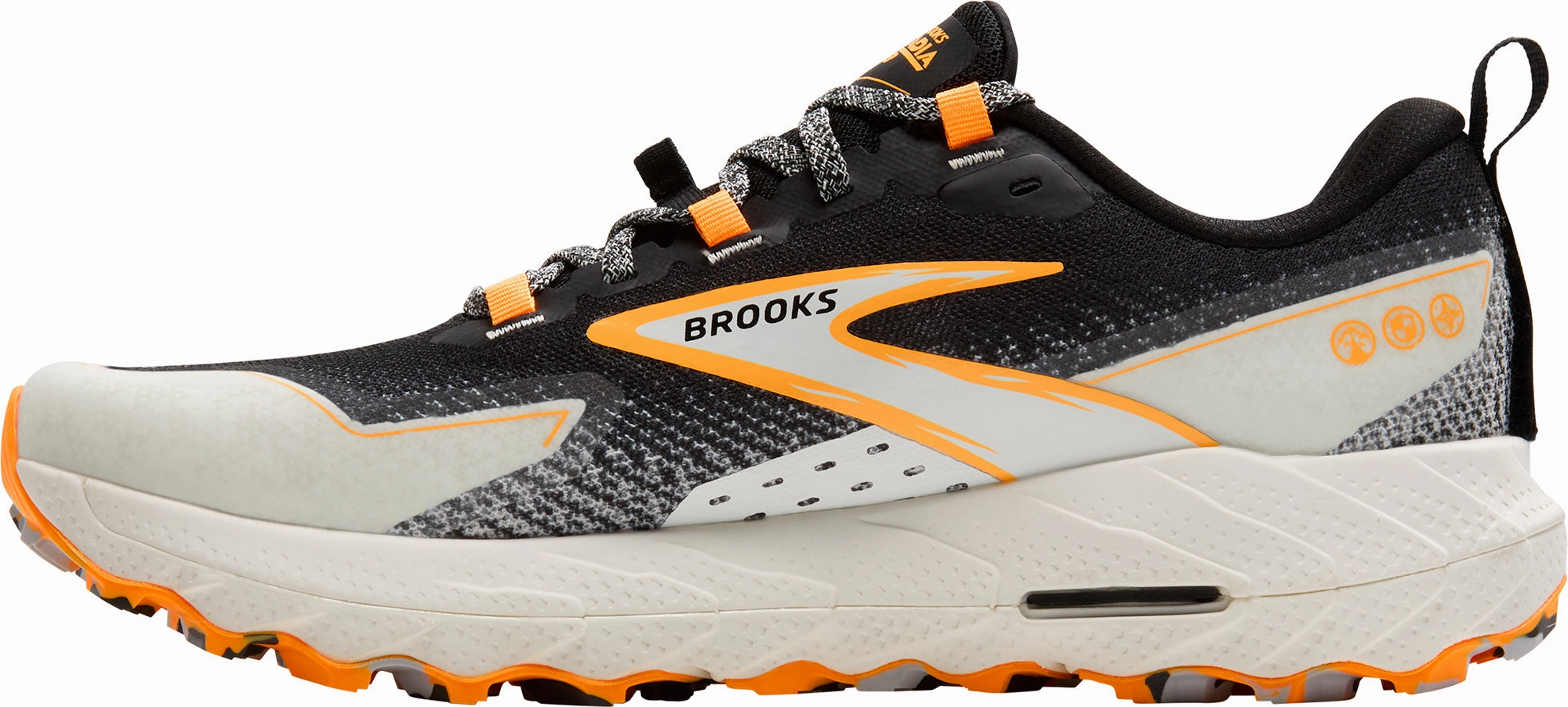 Value for money deal Brooks Cascadia 18 Mens Trail Running Shoes - Black