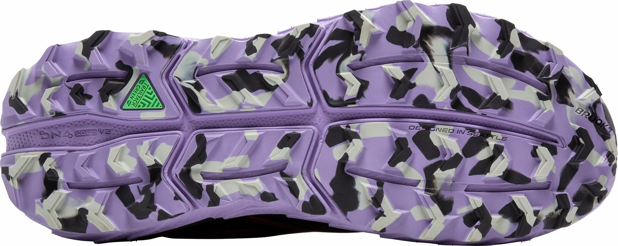 Brooks Cascadia 18 WIDE FIT Womens Trail Running Shoes - Black evening runner shoes College - running