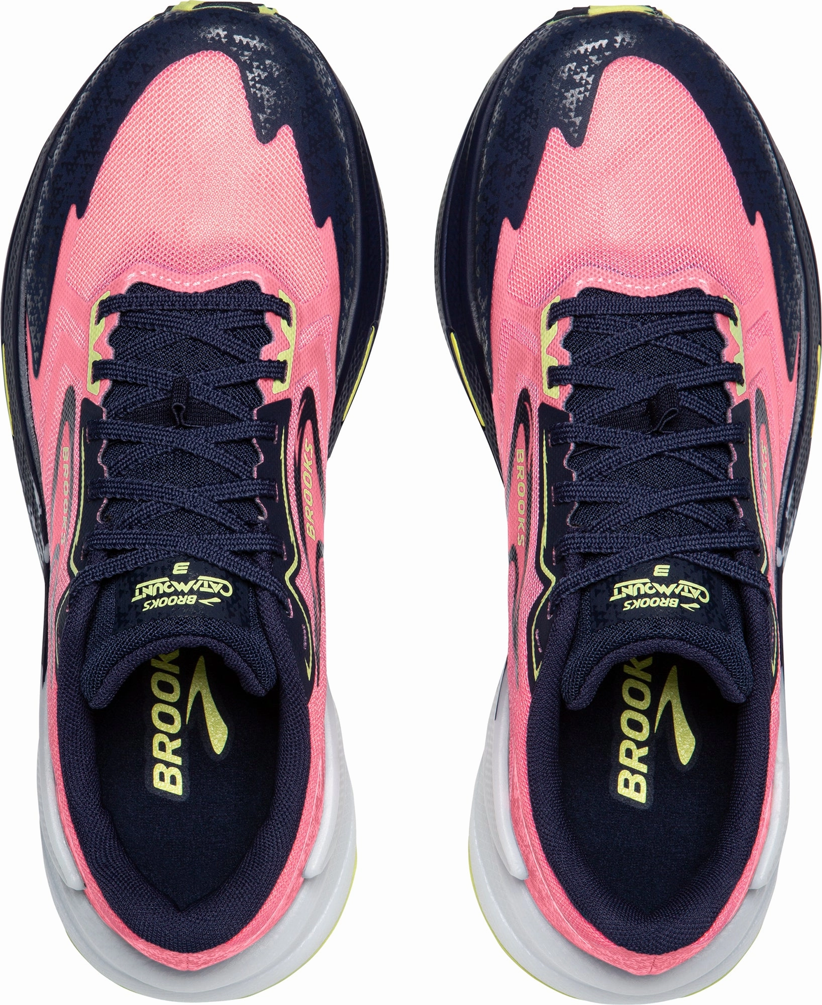 Brooks Catamount 3 Womens Trail Running Shoes - Pink High Stability