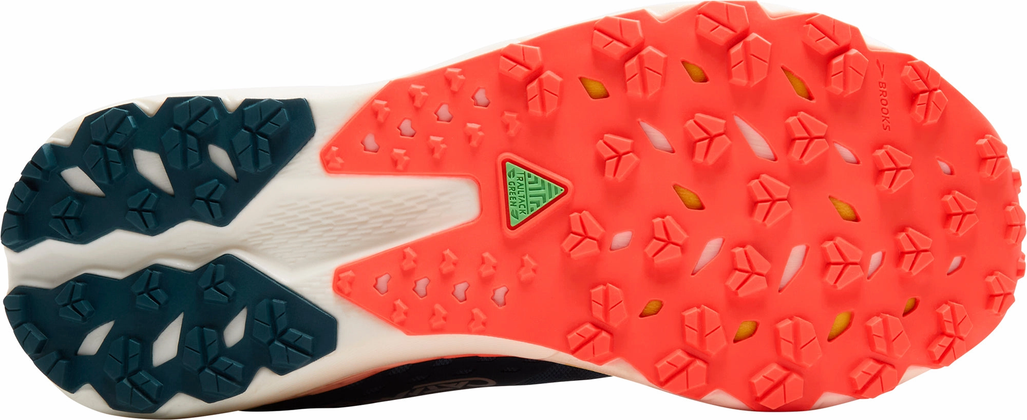 for adults contoured insole shoes Brooks Catamount 4 Mens Trail Running Shoes - Blue