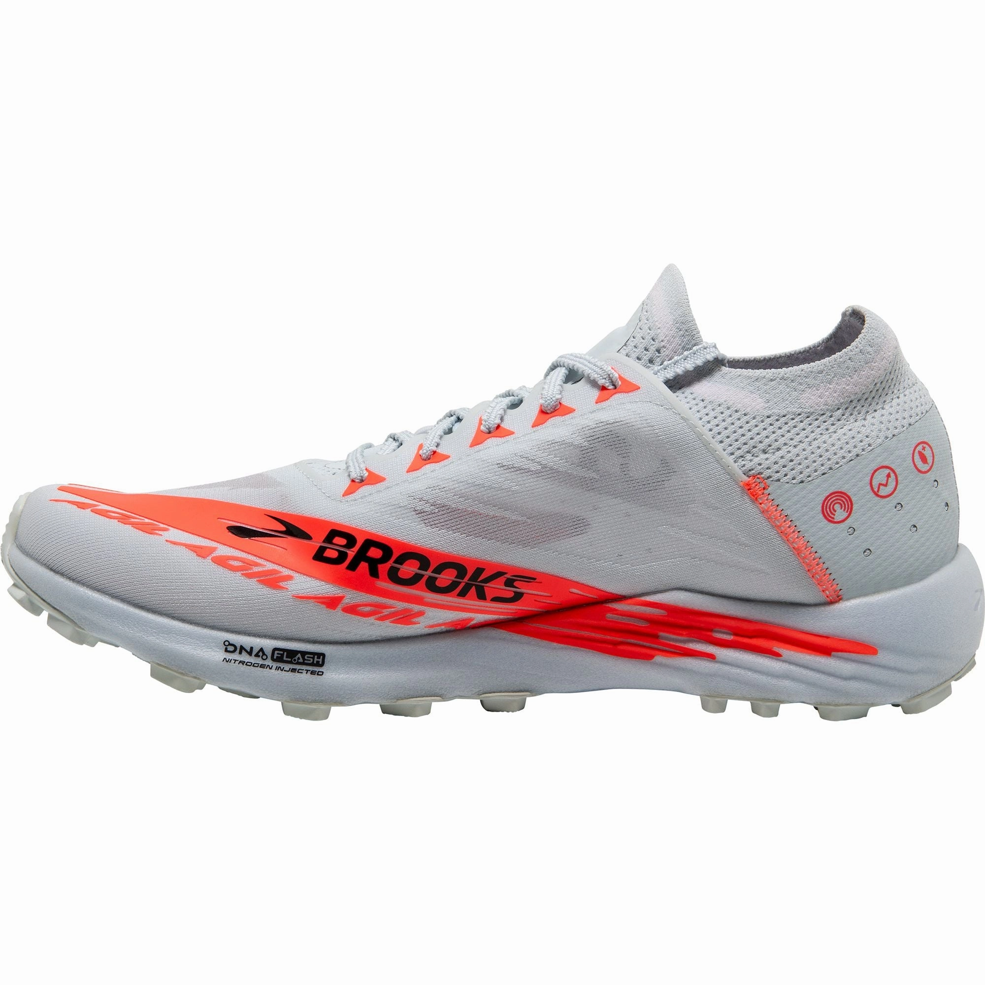 Brooks Catamount Agil Trail Running Shoes - Grey Impact Reduction track meet running shoes