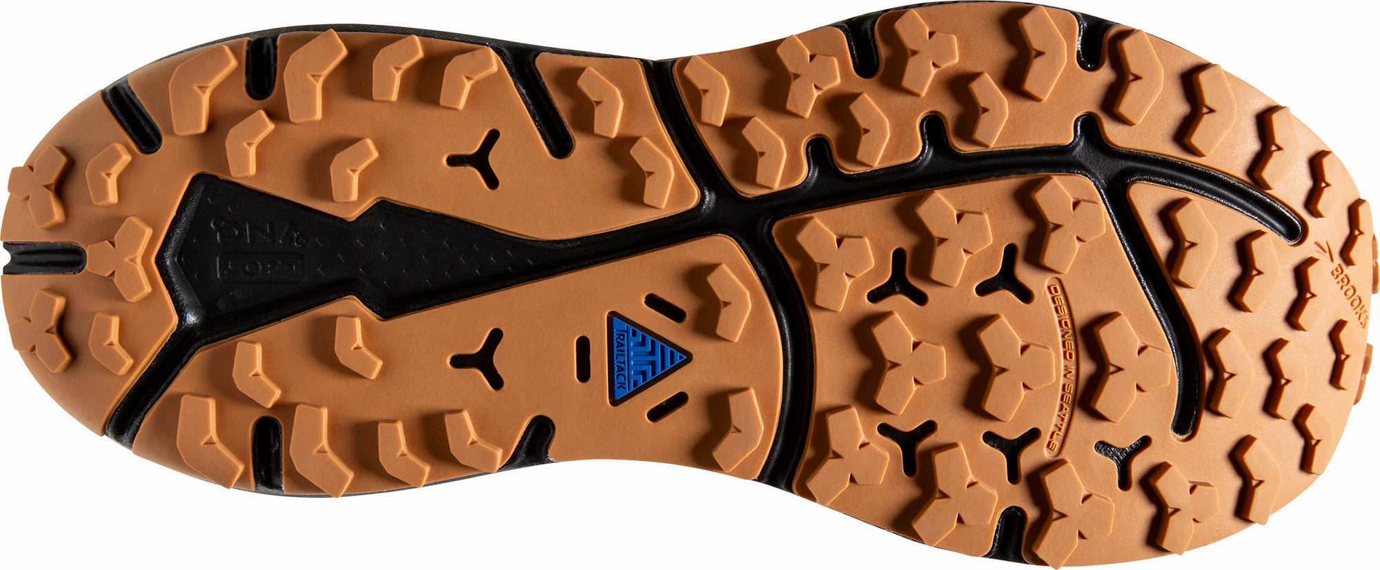 sandy shoes Stability Control Feature Brooks Divide 4 GORE-TEX Womens Trail Running Shoes - Black