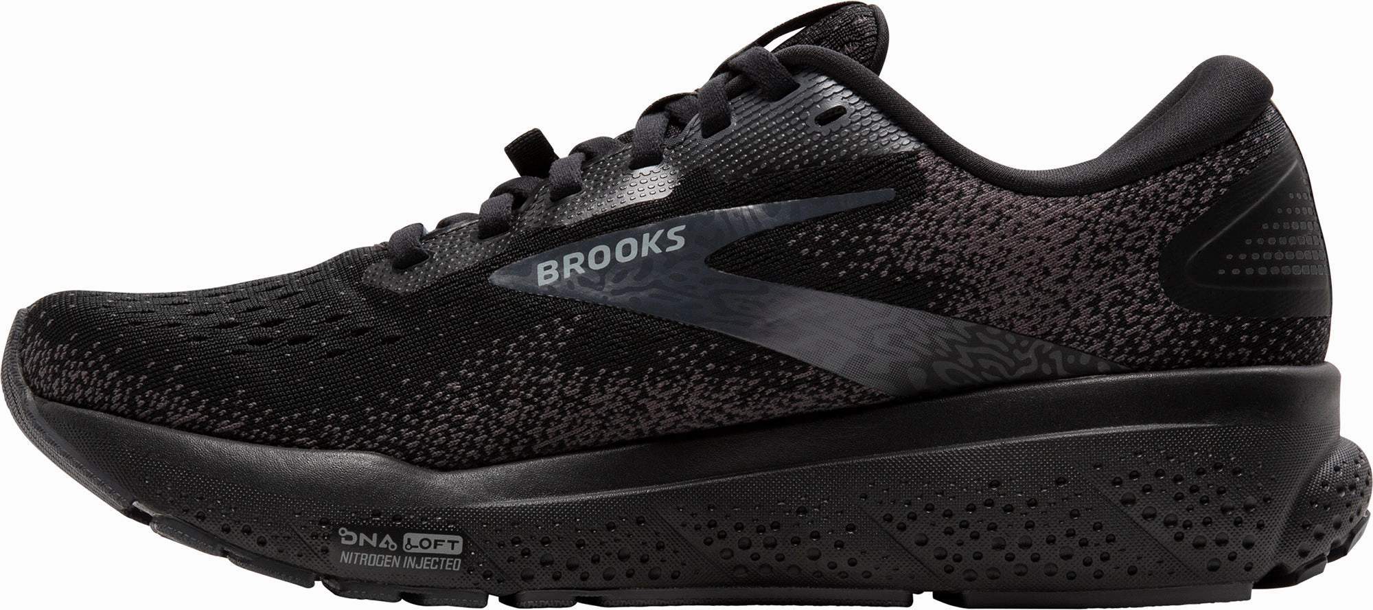 Foam Pod Configuration Brooks Ghost 16 GORE-TEX Mens Running Shoes - Black