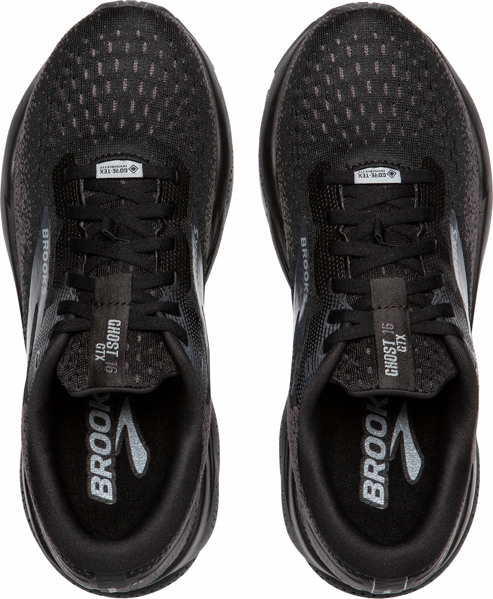 Brooks Ghost 16 GORE-TEX Womens Running Shoes - Black Lightweight Shoes running in high - altitude areas