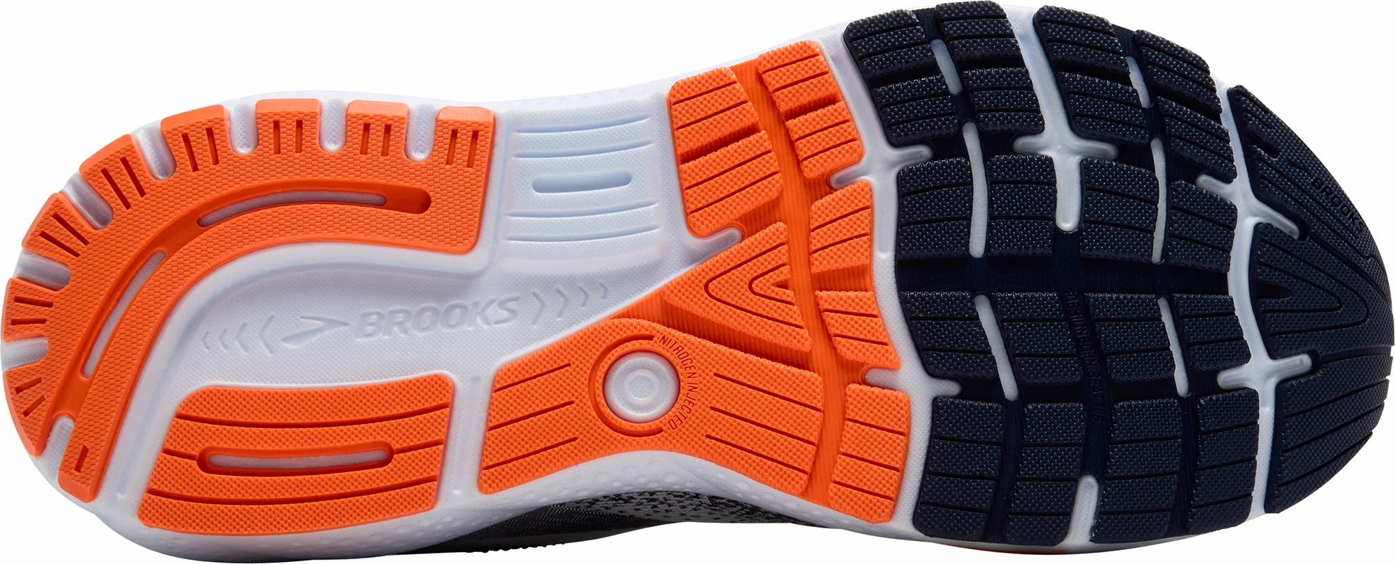 forefoot - support - feature - responsiveness shoes Brooks Ghost 16 Mens Running Shoes - White