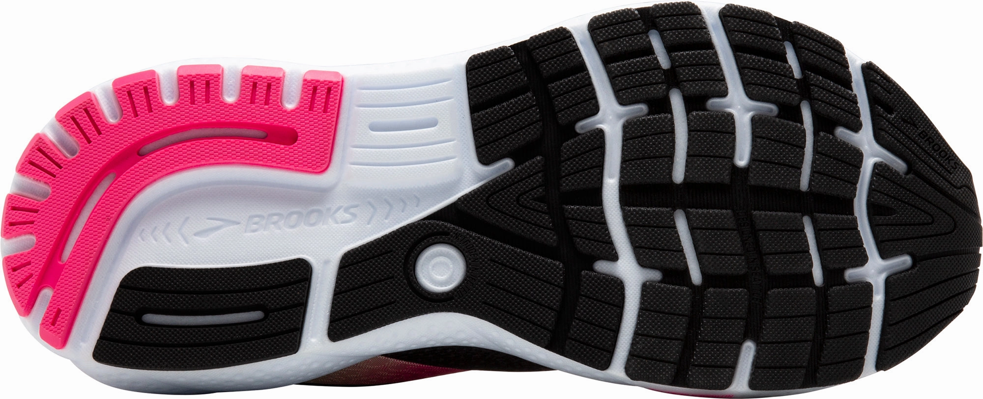 morning - run Thermoplastic Urethane Layer Brooks Ghost 16 Womens Running Shoes - Black