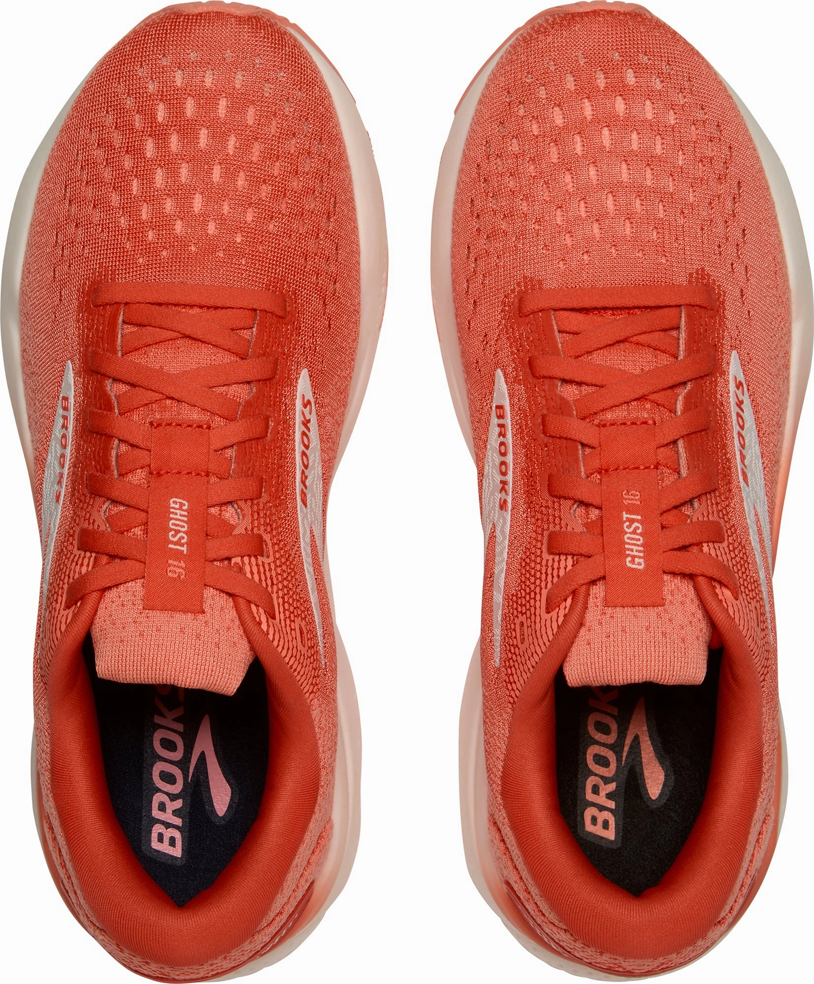 Brooks Ghost 16 Womens Running Shoes - Pink Dynamic Balance