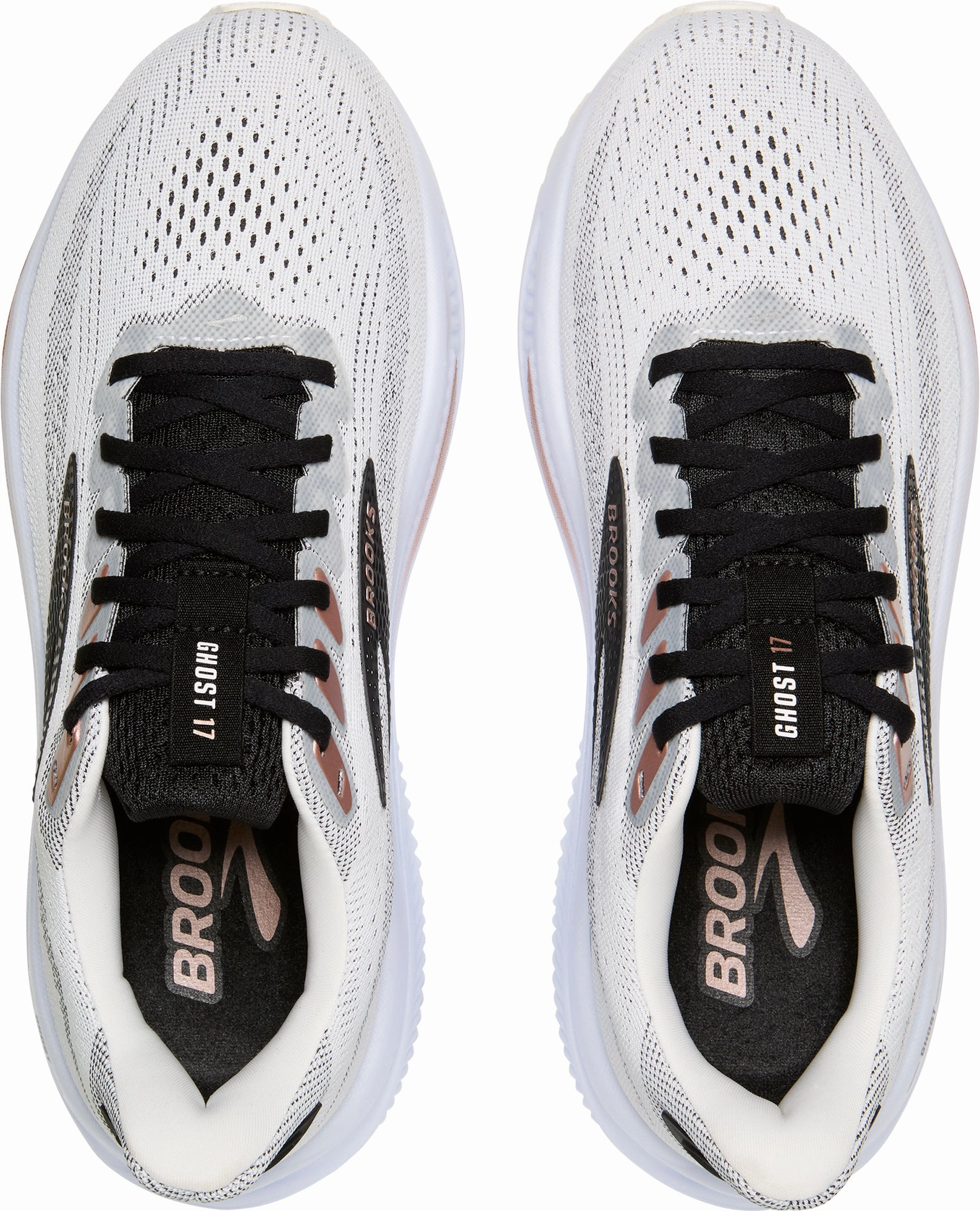 fitness competition Brooks Ghost 17 Womens Running Shoes - White