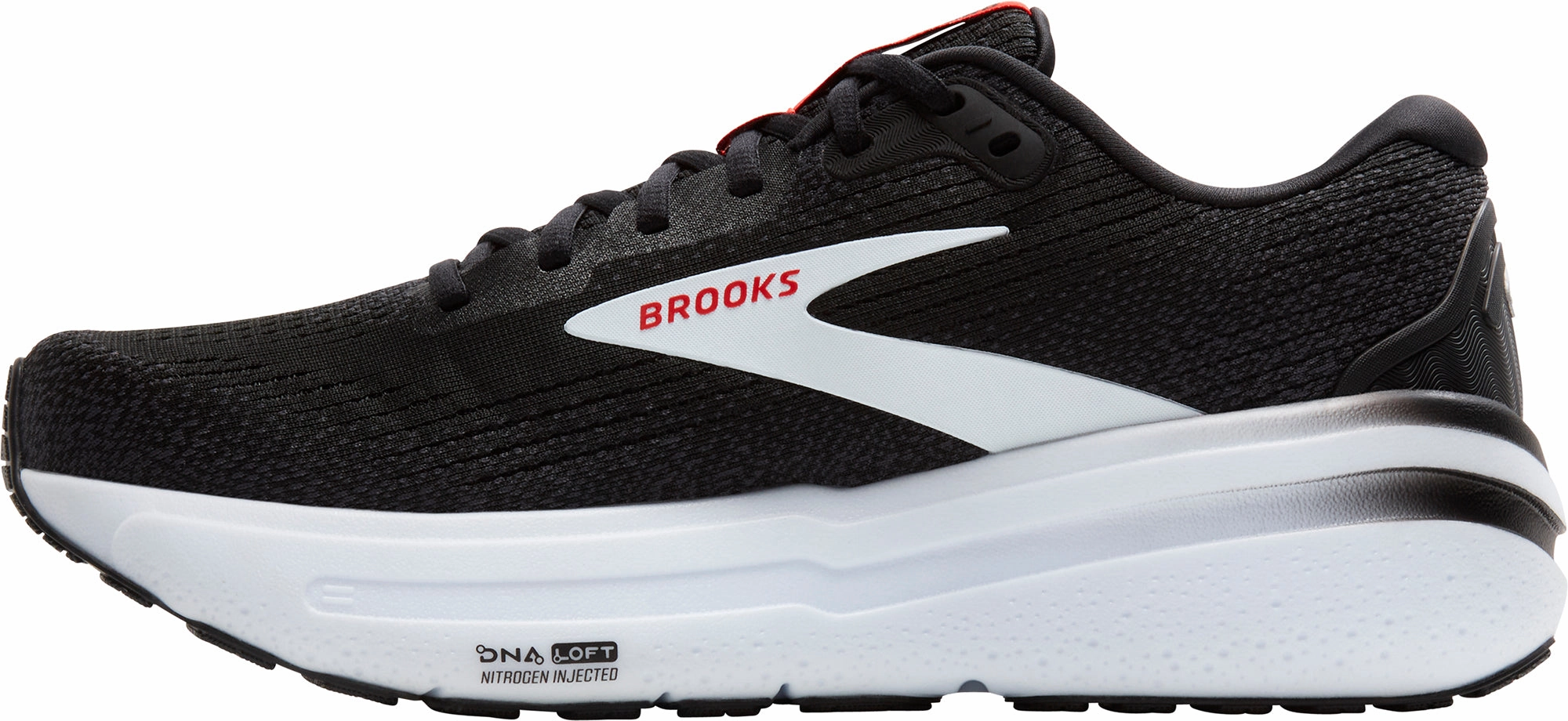 Brooks Ghost Max 2 Mens Running Shoes - Black Lightweight Chassis orthotic - friendly - design - compatibility shoes