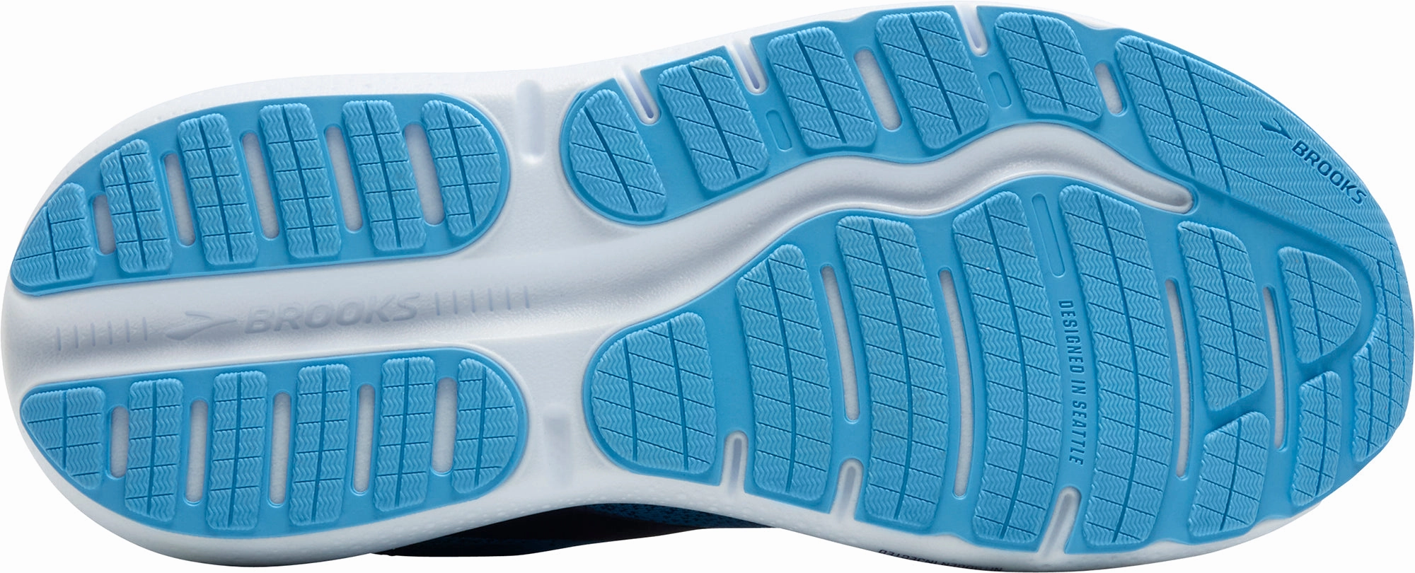 Brooks Ghost Max 2 Mens Running Shoes - Blue running on concrete running on uneven ground shoes